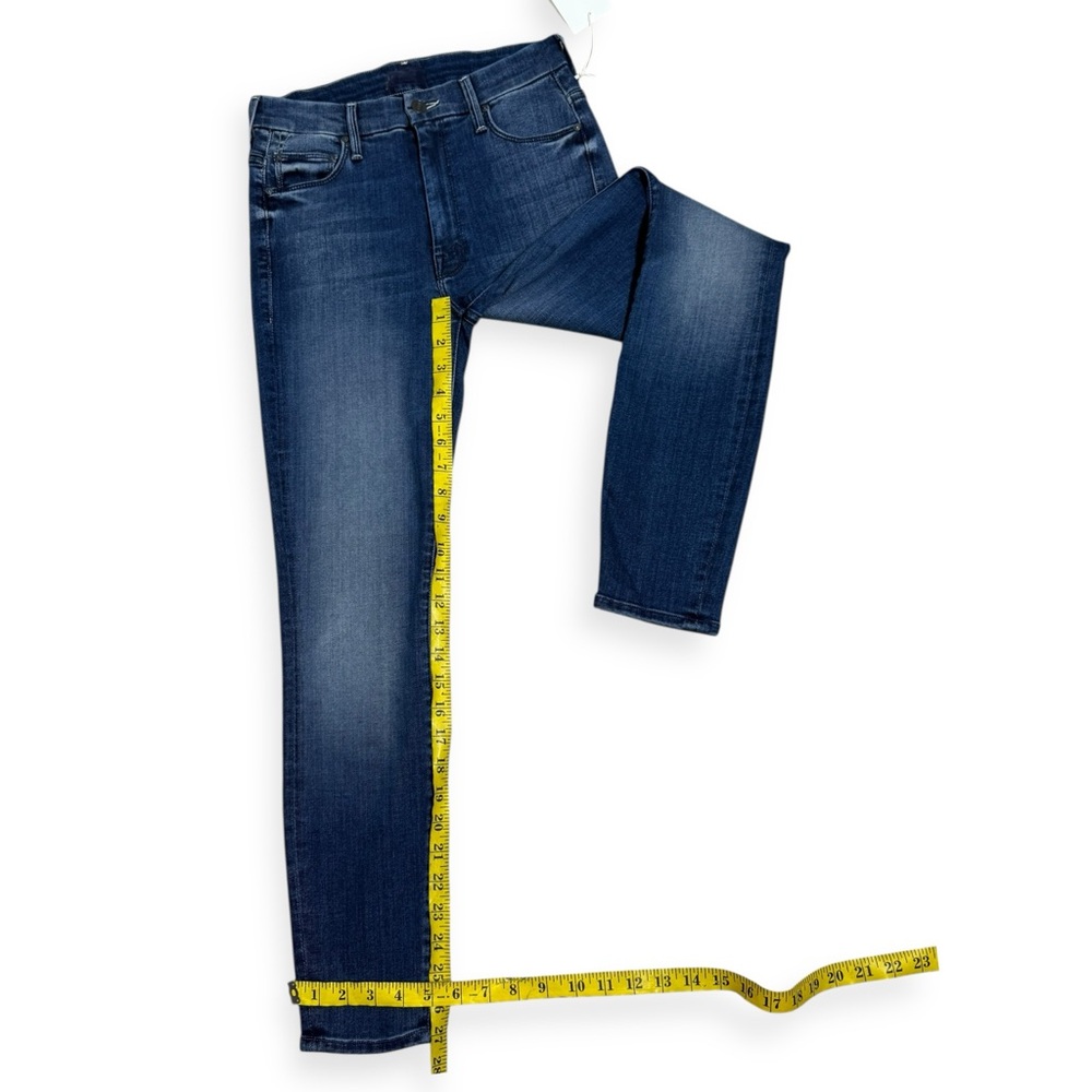 Mother High Waisted Jeans Looker Ankle Watch Me Size 27 - Picture 3 of 10